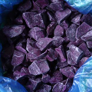 速冻紫薯块