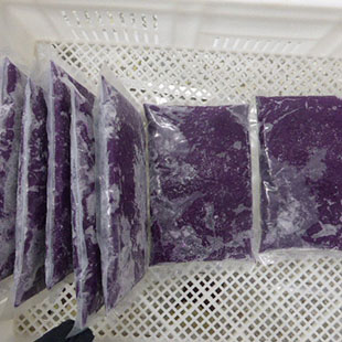 冷凍紫芋おろし