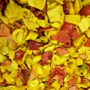 VF Red and Yellow pepper chips